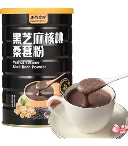 Amazon.com: GreenMax Black Sesame Cereal Drink – 12 Sachets x 30g