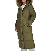 Levi's Women's Cloud Puff Hooded Extra Long Puffer Jacket