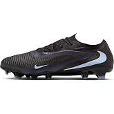 Nike Phantom 6 Low Pro Firm-Ground Soccer Cleats (Racer Blue/White/Pink Blast)