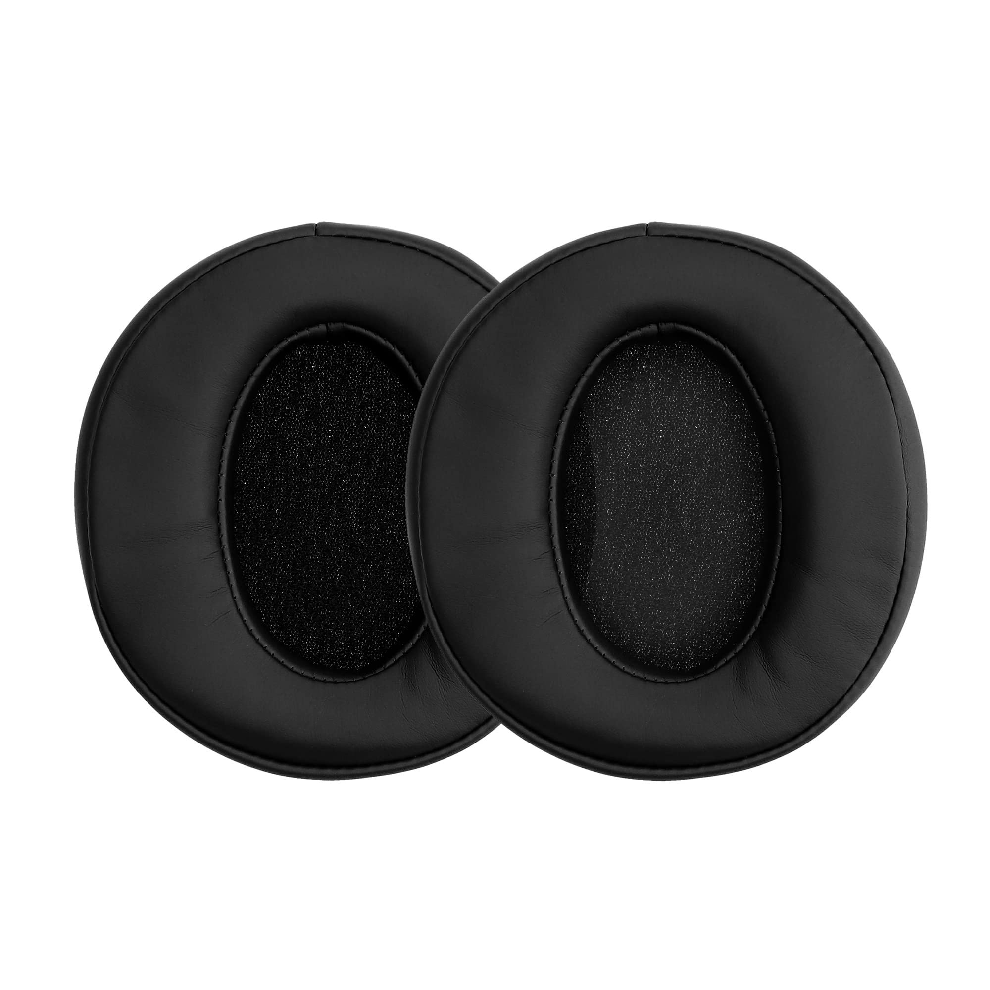 kwmobile 2x Headphone EarpPads for Sennheiser HD 300 Replacement Ear Pads - Headphone Ear Covers - Black