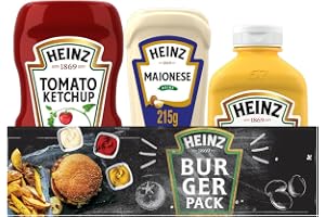 Heinz Pack Hamburguer Ketchup 397G + Maionese 215G + Mostarda 255gG