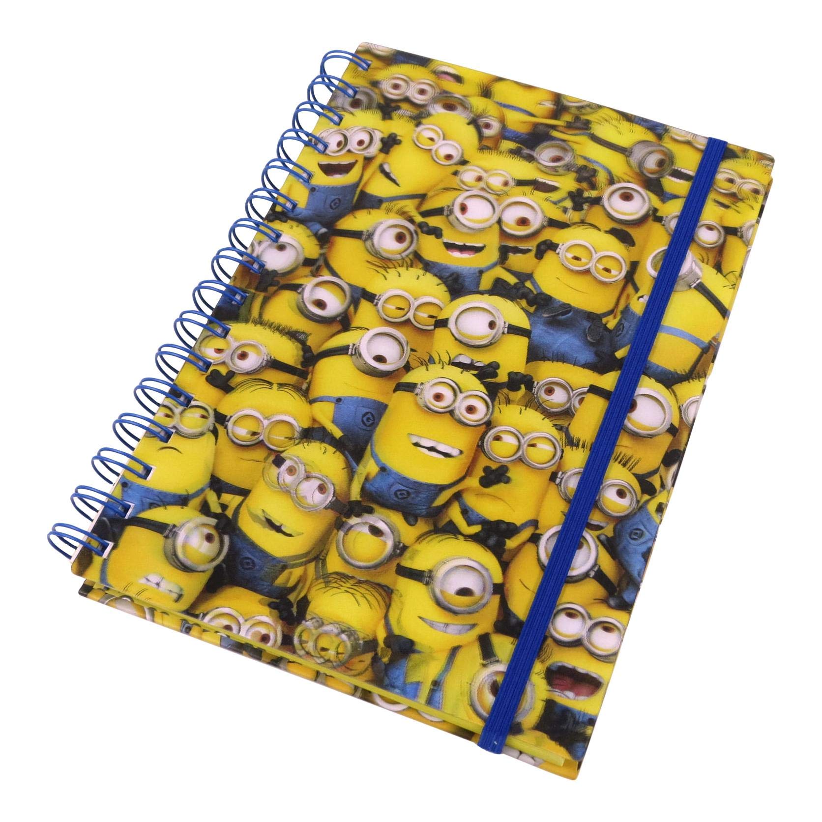 Despicable Me A5 Many Minions Lenticular Notebook, Yellow