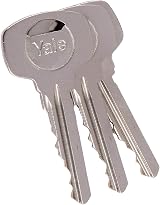 Yale PKM3550-NP KM Superior 1 Star Euro Cylinder Lock 35/50 Nickel view 3