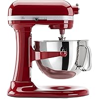 KitchenAid KP26M1XER 6 Qt. Professional 600 Series Bowl-Lift Stand Mixer - Empire Red