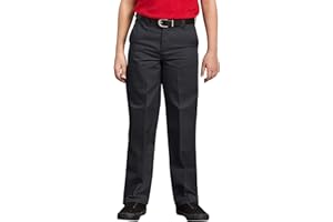 Dickies Boys' Flex Waist Flat Front Pant