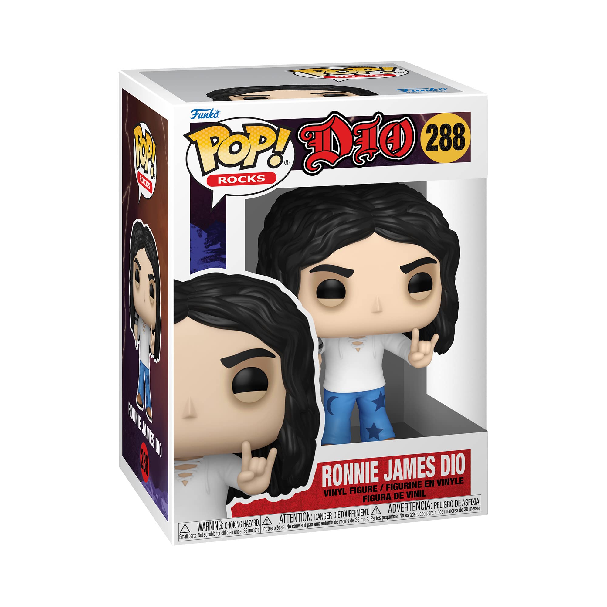 Funko POP! Rocks: Ronnie James Dio - Collectable Vinyl Figure - Gift Idea - Official Merchandise - Toys for Kids & Adults - Music Fans - Model Figure for Collectors and Display