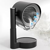 Portable Range Hood, Portable Kitchen Exhaust Fan with 3 Speeds | for Indoor BBQ/Hot Pot/RV, Desktop Range Hood with Telescoping Height, Low Noise, Large-Caliber Aluminum Filter &amp;Oil Cup