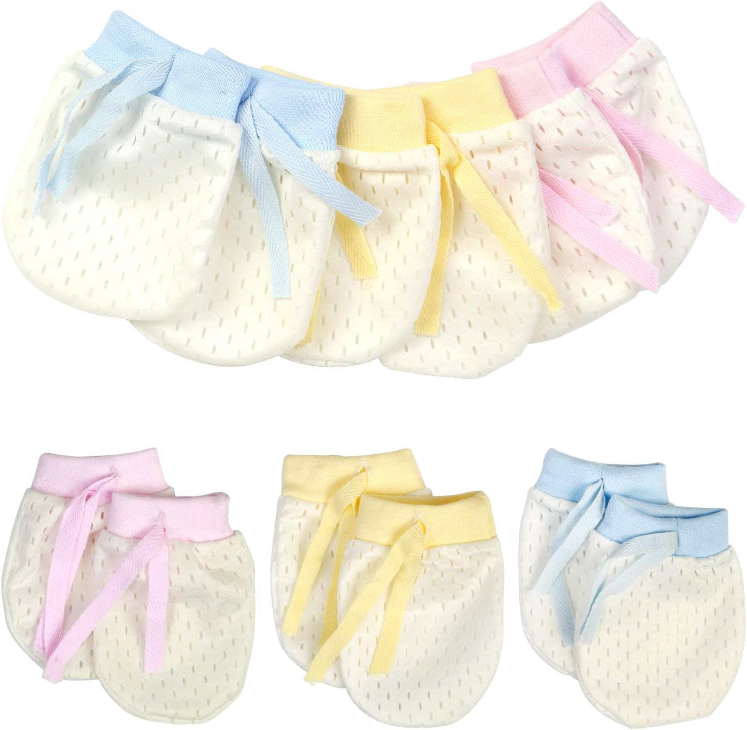 adjustable baby mittens