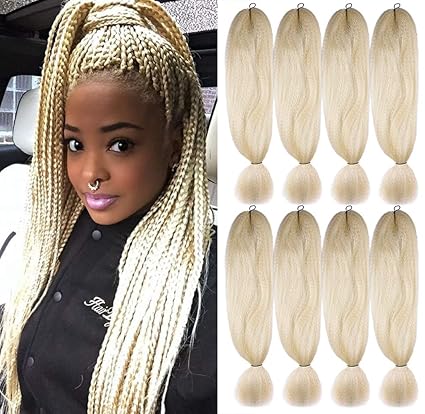 Amazon Com 613 Synthetic Blonde Braiding Hair Sythetic Fiber