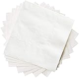 GUSTO [500 Count - 4.5 x 4.5 Folded] White Beverage