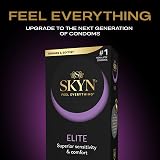 SKYN Elite Skynfeel Condoms Regular Size Ultra-Thin 10 Pack - Polyisoprene view 7