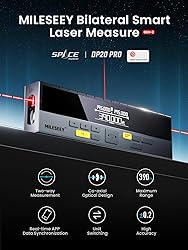 MiLESEEY DP20 Pro Dual Laser Measuring Tool, 390Ft