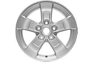 Factory Wheel Replacement New 16x7.5" 16 Inch Silver Aluminum Alloy Wheel Rim for 2013 2014 2015 Chevrolet Malibu | ALY05558U20N | Direct Fit - OE Stock Specs
