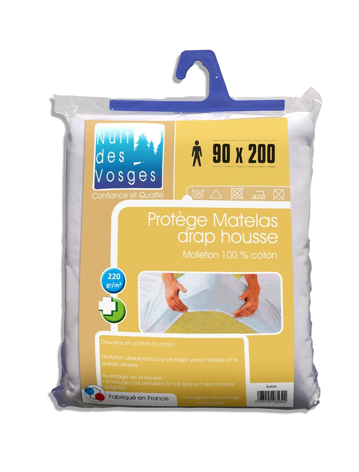 Napravi Rs Literie Et Linge De Maison Ameublement Et Decoration Nuit Des Vosges Aubin Protege Matelas Absorbant Molleton Pour Lit Bebe Coton Blanc 60 X 1 Cm