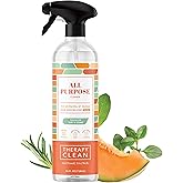 Therapy Clean All Purpose Cleaning Spray - Fresh Herbs & Melon 24 fl. oz - 100% Natural Scent, Kitchen Surface Counter, Surface Cleaner, Non Toxic All Purpose Cleaner Spray