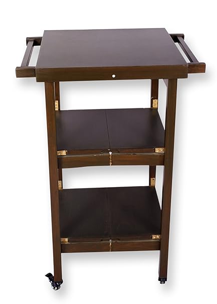 Mod-Bit Utileco Walnut Brown Serving Trolley (PU)