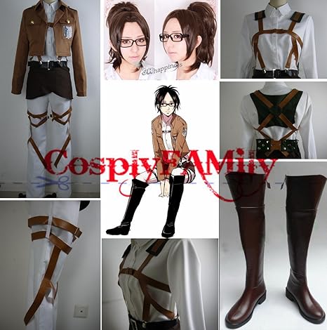 Amazon 進撃な巨人 韩吉 佐耶 ハンジ ゾエ Hanji Zoe 豪華版コスプレ衣装 ウィッグ 靴 メガネオーダーサイズ製作可能 コスプレ 仮装 通販 Amazon 進撃な巨人 韩吉 佐耶 ハンジ ゾエ Hanji Zoe 豪華版コスプレ衣装 ウィッグ 靴 メガネオーダーサイズ製作可能 コスプレ 仮装 通販