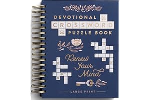 Devotional Crossword Puzzle: Renew Your Mind (Large Print)