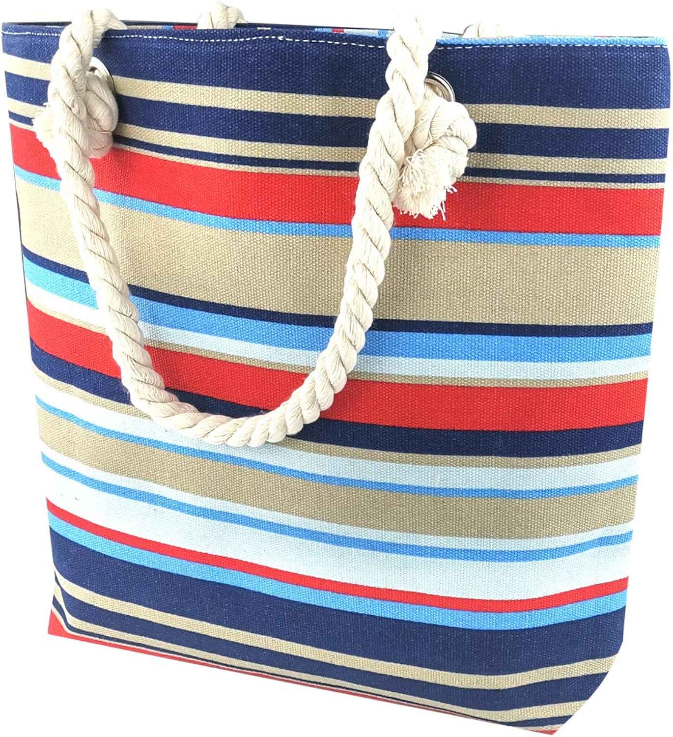 N\\A Strandtasche Damen Groß mit Reißverschluss Badetasche Damen ...