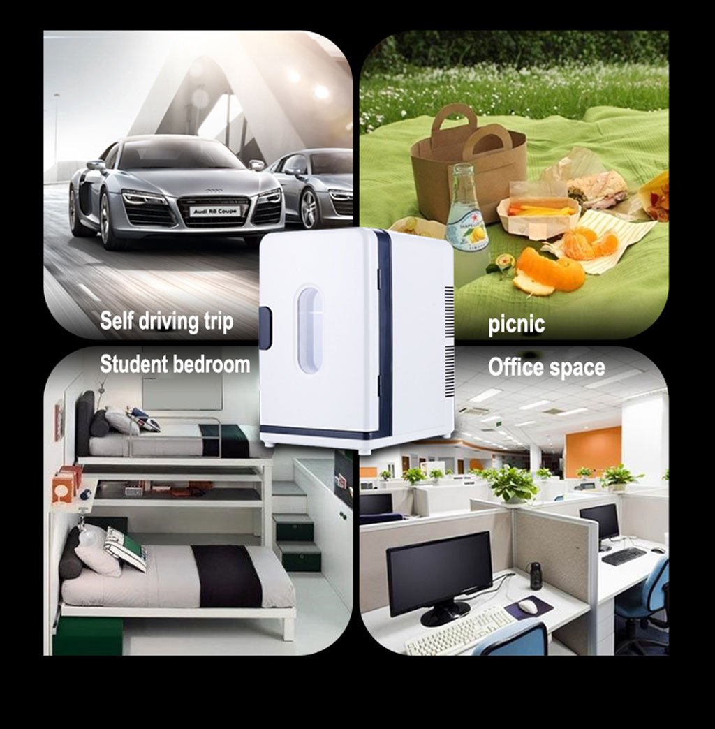 Amazon.es: Nevera Portátil, Refrigerador del coche 18L, termostato ...