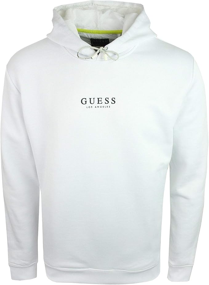 guess hoodie white