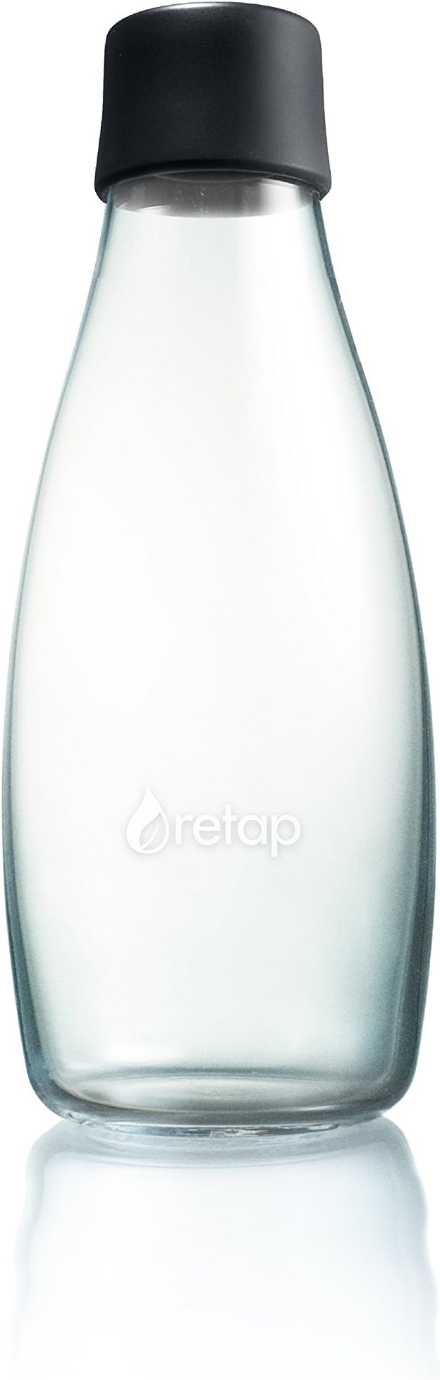 Retap Borosilicate Glass Water Bottle, 17-Ounce