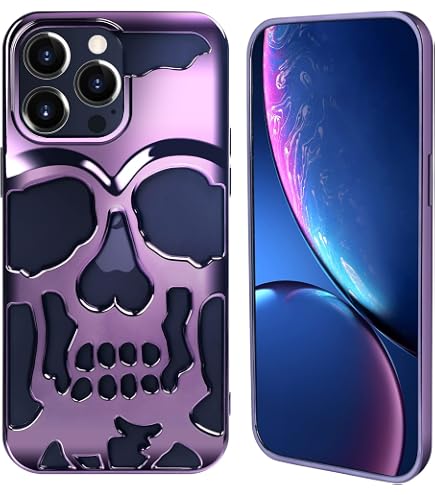 Amazon.com: Yesunktt Skull Design for iPhone 16 Pro Max Case
