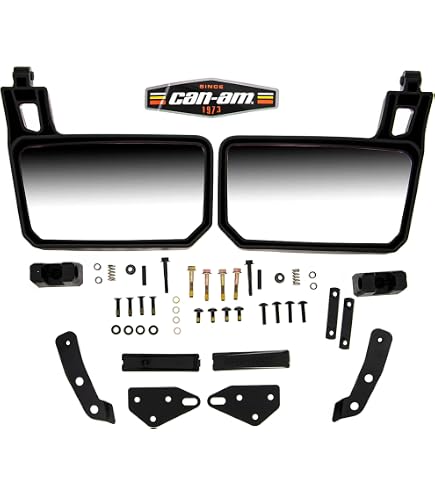 Amazon.com: Can-Am 715008100 BRP Side Mirrors Defender XT Pro