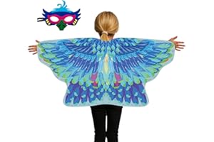 Animal Costumes for Kids | Stylish Cosplay Outfit Set With Masque And Cape | Bird Wing Cape And Masque for Carnival | for