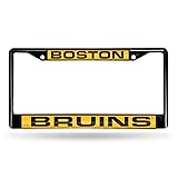 Rico Industries NHL Boston Bruins Black Black Laser