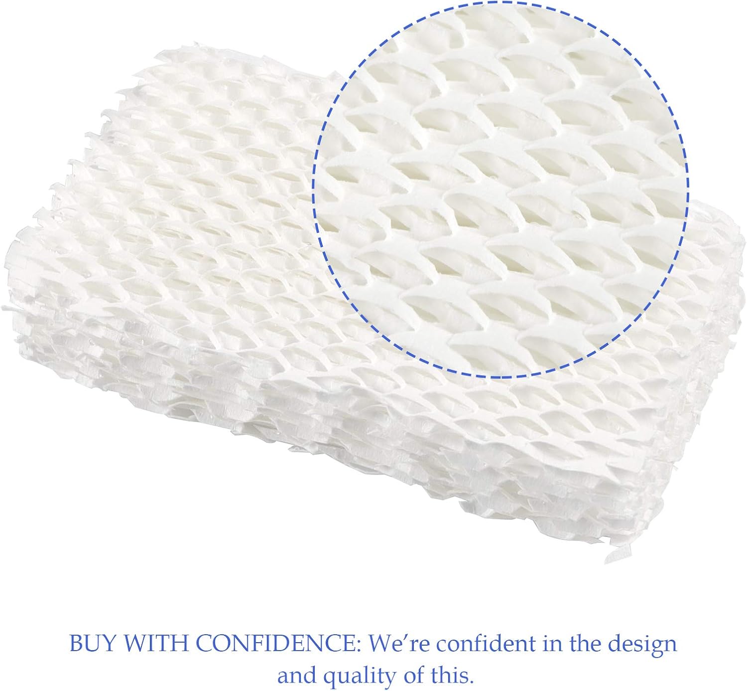 TOMOON Humidifier Filter Wicking Filter Compatible with PCWF813 PCWF-813 RCM-832 RCM-832N PCCM-832N PCCM-840-2 Humidifier Filter (4 Pack) -
