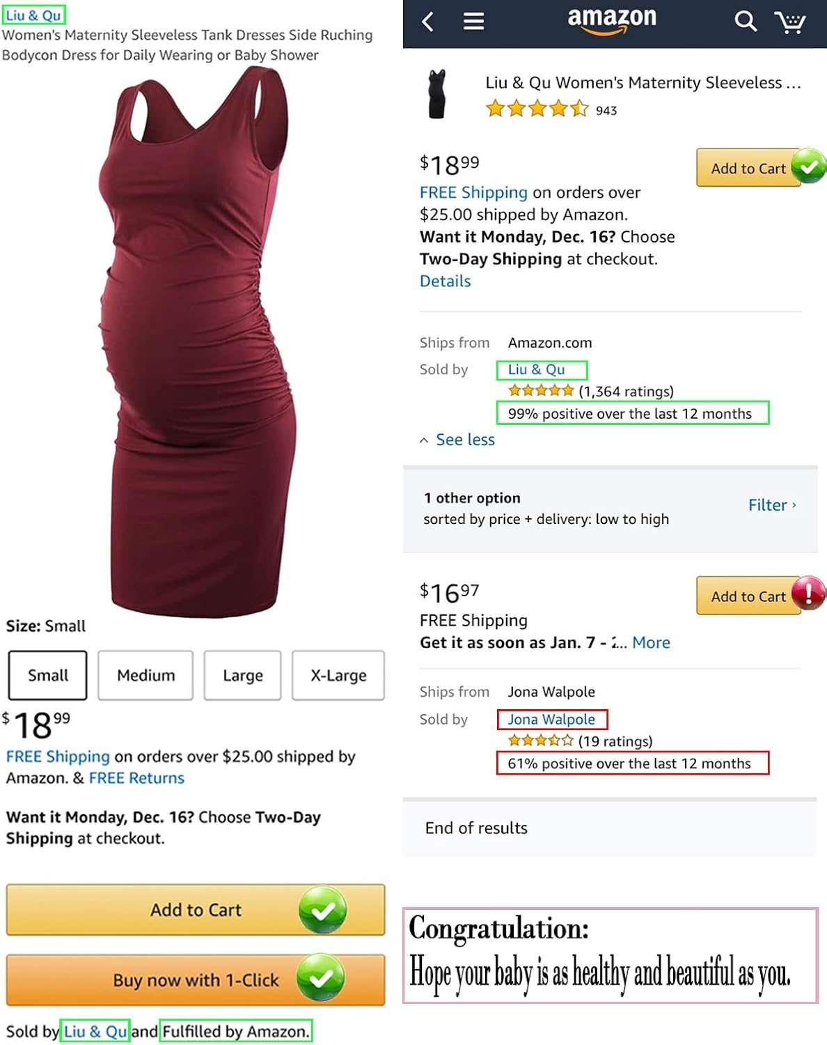 Liu & Qu Women's Maternity Sleeveless Tank Dresses Side Ruching Bodycon Dress for Daily Wearing or Baby Shower at  Women’s Clothing store