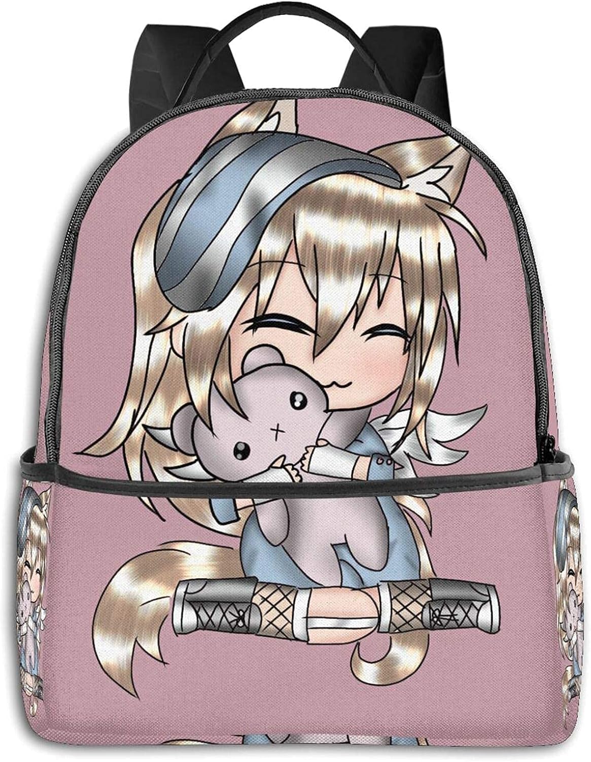 VJSDIUD Zaino Gacha Life Backpack Mini Women Travel Daypack School Bookbag Backpack Amazon.it