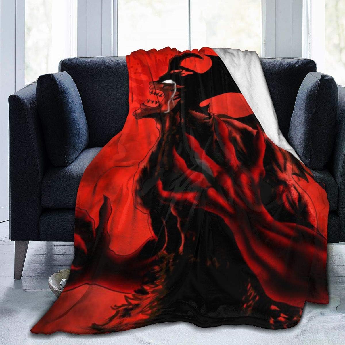 Amazon Com Hajk Devilman Crybaby Aesthetic Merch Ultra Soft Micro Fleece Blanket 50 X40 60 X50 80 X60 Kitchen Dining
