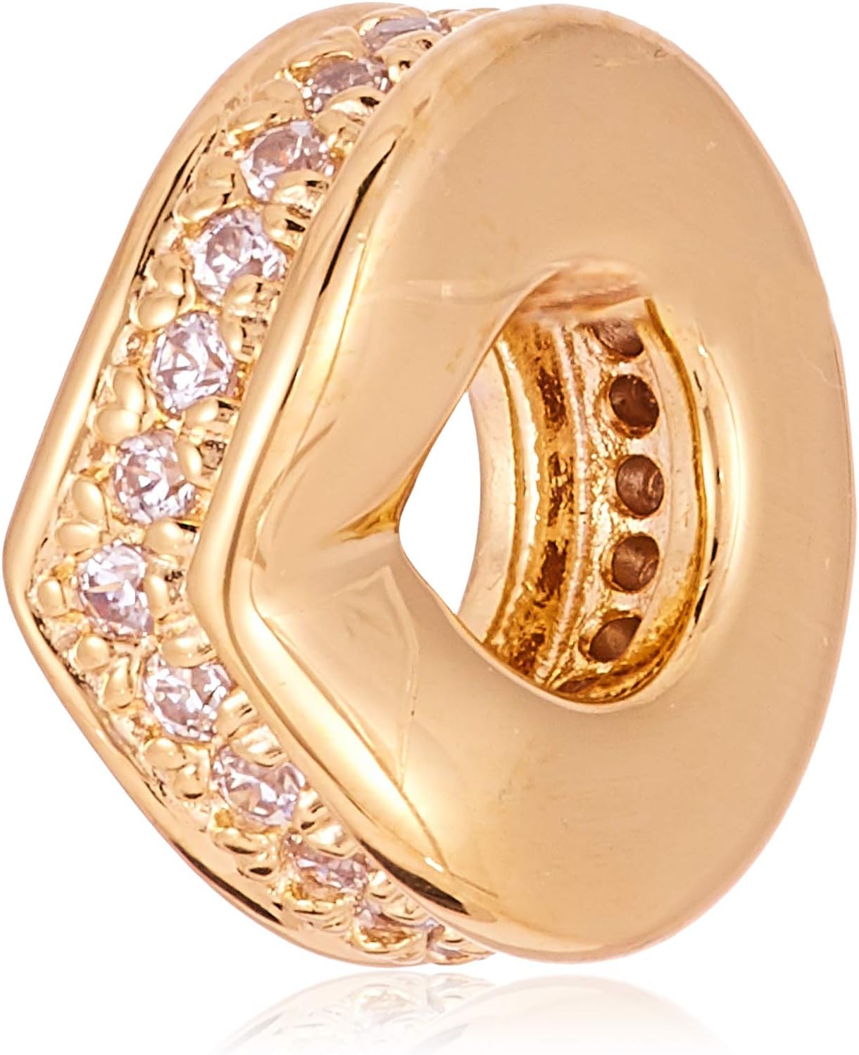 Pandora Shimmering Wish Spacer Gold One Size Charm 767808CZ