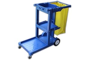 DIRECT MOP SALES, INC. Janitor Cart - Blue