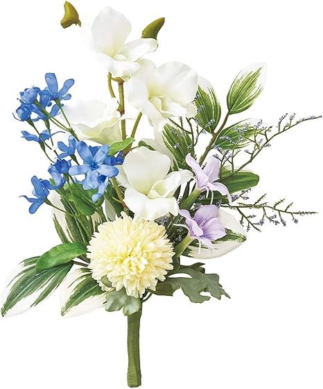 Amazon 東京堂 アーティフィシャルフラワー 造花 アレンジメント デンファレ バンドル Za 白 ベージュ 幅 約 奥行 約12 高さ 約28cm 造花 オンライン通販