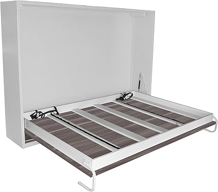 Cama Abatible Matrimonial Horizontal con pistones de Gas: Amazon.com.mx