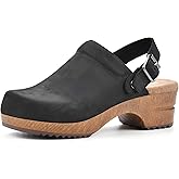 WHITE MOUNTAIN Shoes Being Leather Footbeds Clog