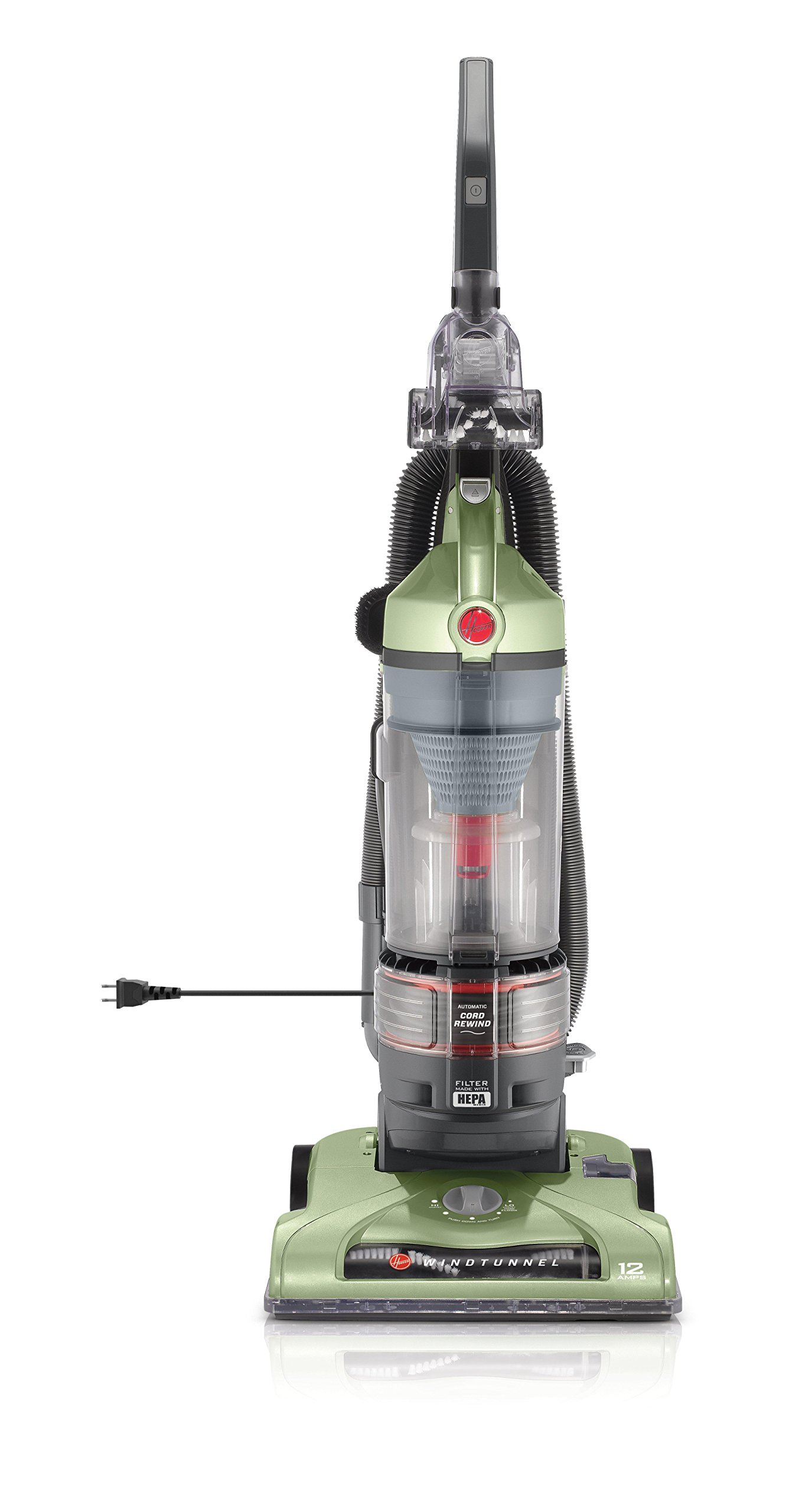 Hoover TSeries WindTunnel Rewind Plus Upright Vacuum Cleaner, with