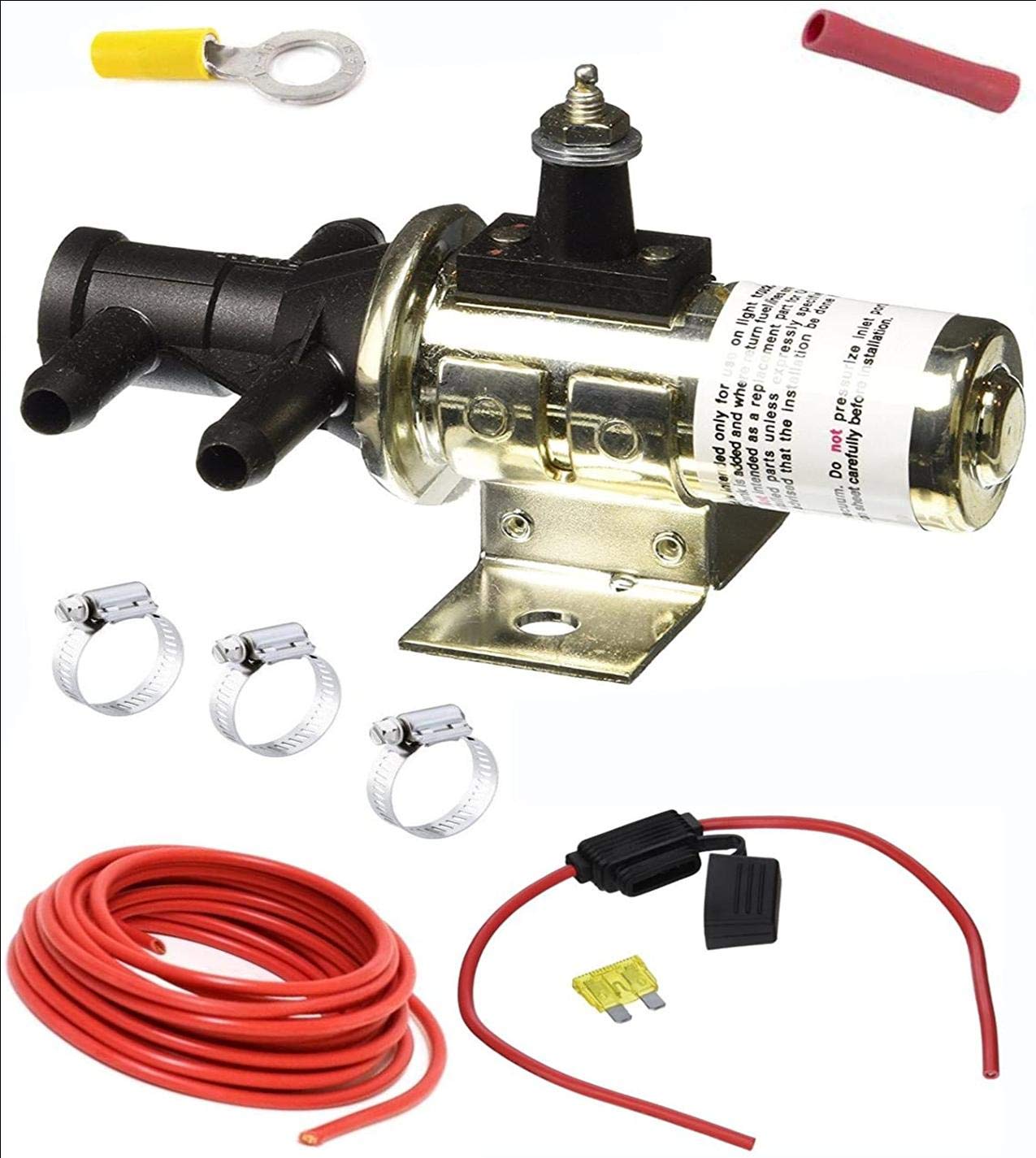 Photo 1 of Dual Tank Switching Valve Selector | Fuel Gas | 3 Port switch Valve w Clamps Wire, Connector (2 Two Tanks) Main + Auxilary | Brand: SMP/Standard Motor Product APSG