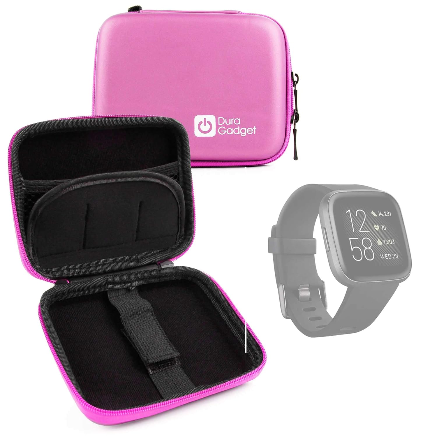 DURAGADGET Funda Rígida Compatible con Smartwatch Fitbit ...