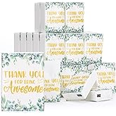 Watersay 50 Pack Employee Appreciation Gift Travel Pocket Tissue 4 Ply Thank You for Being Awesome Mini Facial Tissue Thanks Gifts for Coworkers Wedding Nurse Teacher Volunteer