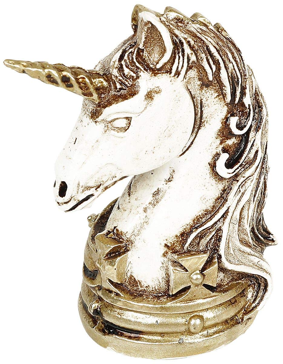 Alchemy England Unicorn: Miniature Sculpture Unisex Sculptures Standard, resin,