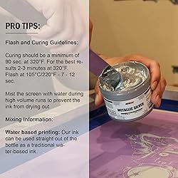Rapid Cure® Screen Printing Ink Silver