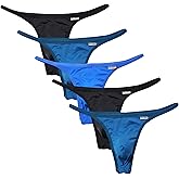 TAPUU Mens G String Underwear Low Rise Micro Mens Thong Underwear
