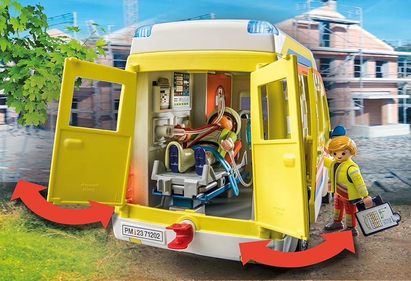 City Life 71202 Ambulancia con luz y Sonido, Juguete para niños a Partir de 4 años — foto 6 de 8
