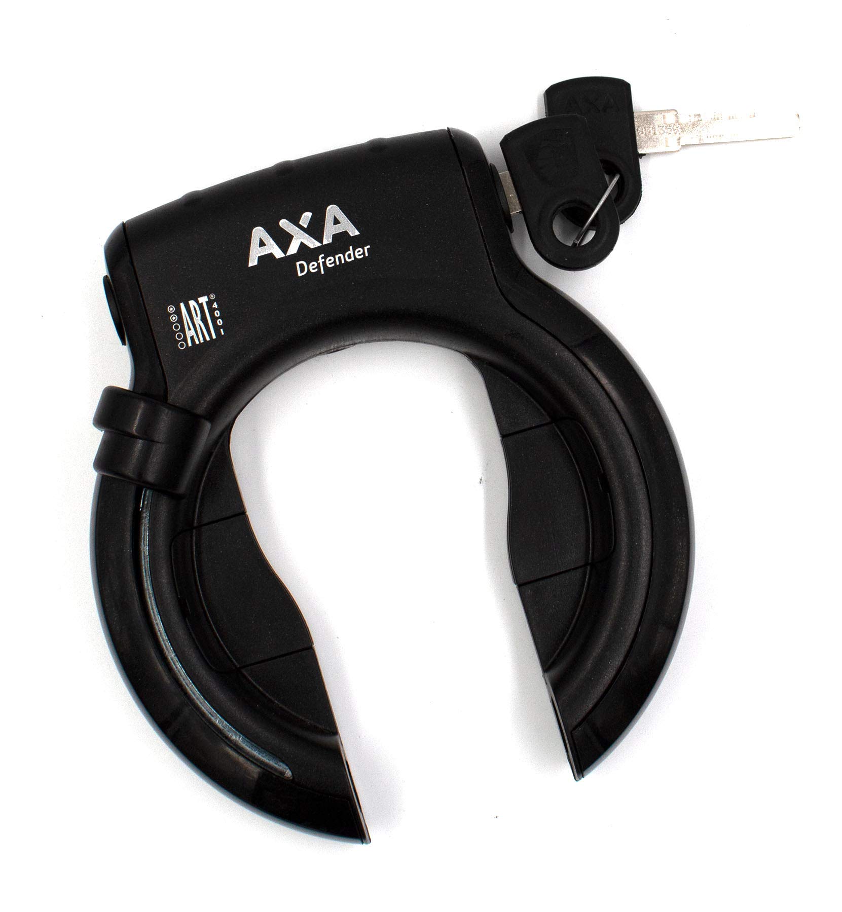Axa Unisex Adult 424000 Frame Lock, Black/Grey, 10 x 8 x 4 cm