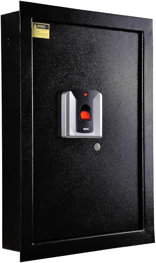 Flat Recessed Wall Safe FireResistant for Security with