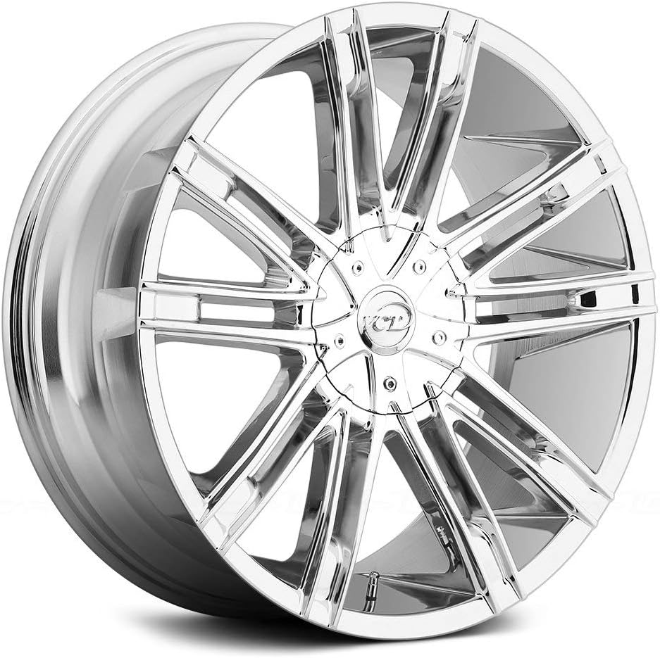 VCT V28 24x9 Chrome 5x115 5x127 +15 offset Wheel Rim